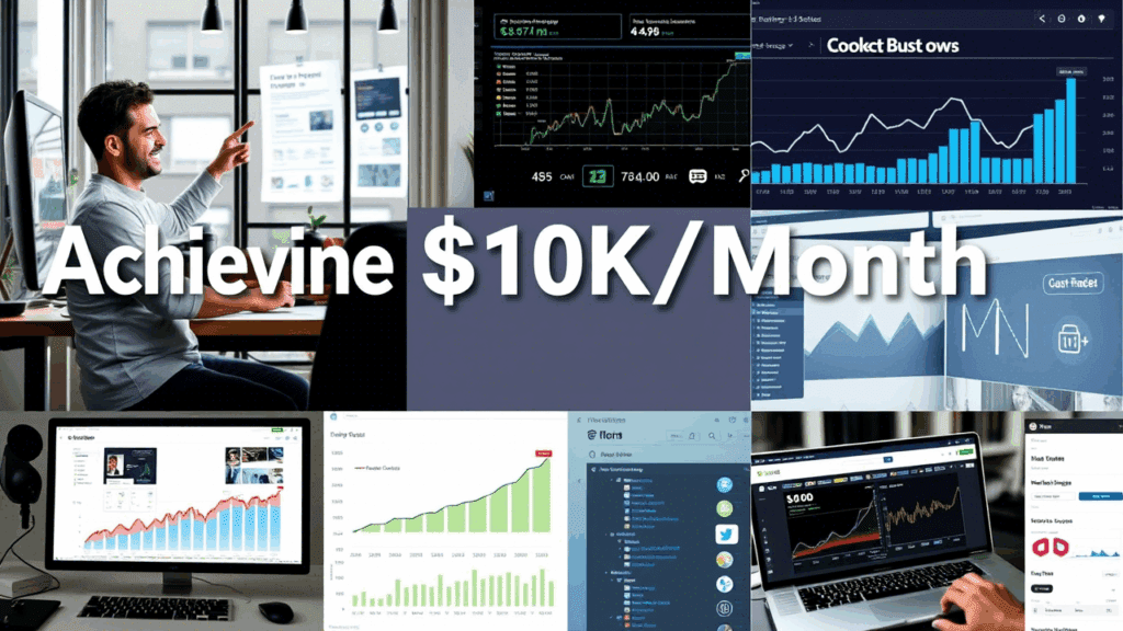 How I Built a $10K/Month Digital Product Business (And How You Can Too)