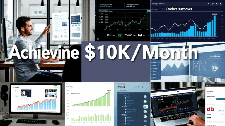 How I Built a $10K/Month Digital Product Business (And How You Can Too)