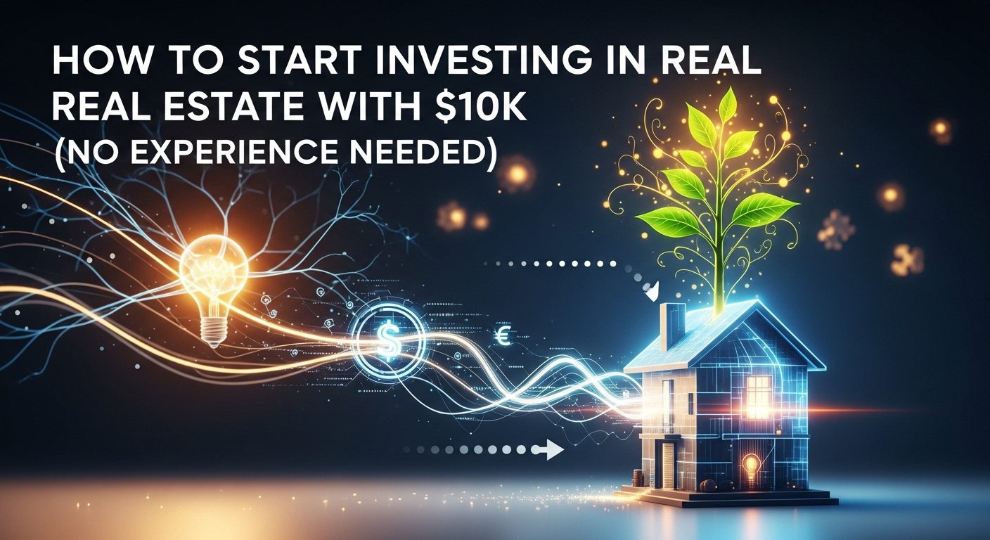 Start Real Estate Investing with $10K: Beginner's Guide (No Experience)